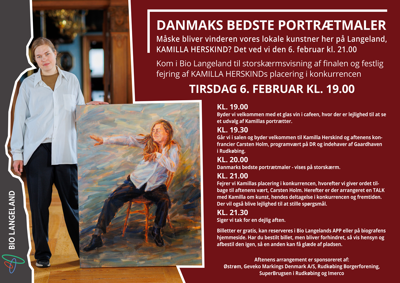 Danmarks Bedste Portrætmaler A4
